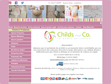 Tablet Screenshot of childsandco.com